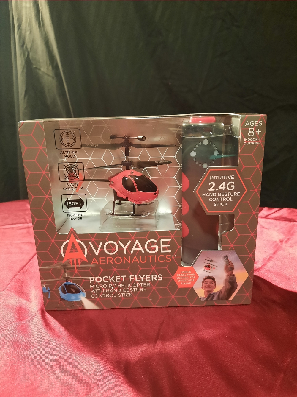 Voyage Aeronautics Pocket Flyers Micro RC Helicopter 2.4G Indoor Outdoor Use